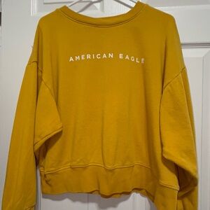 American Eagle Outfitters Mustard Sweatshirt